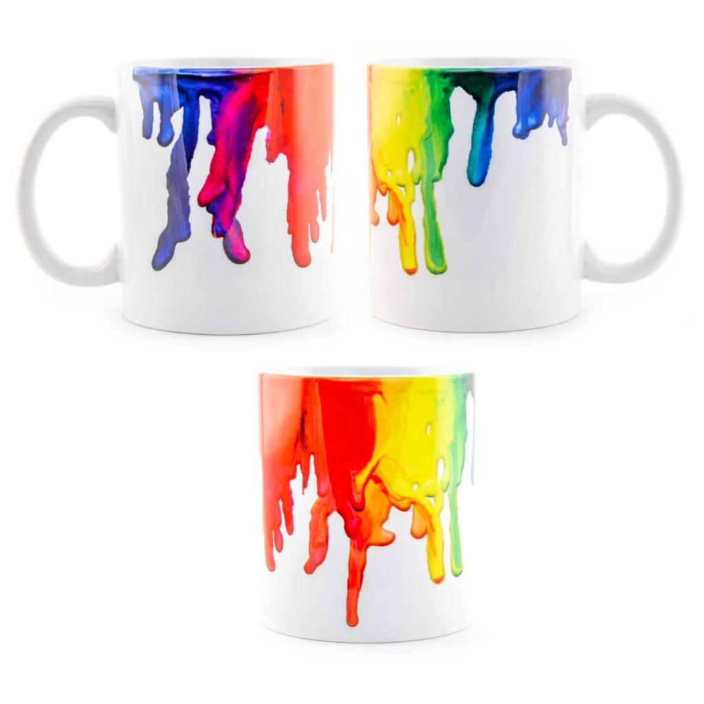 Out 200th Mug Design - Paint Drip Mug