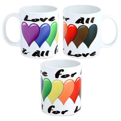 All for Love & Love for All Mug