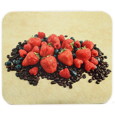 Mixed Berries and Coffee Mousepad
