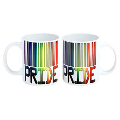 Pride Bar Code Mug