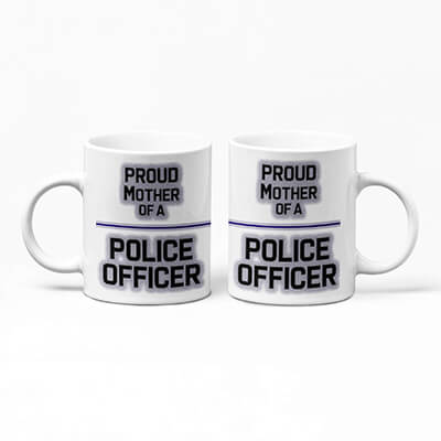 Proud Mother of a Police Officer Mug