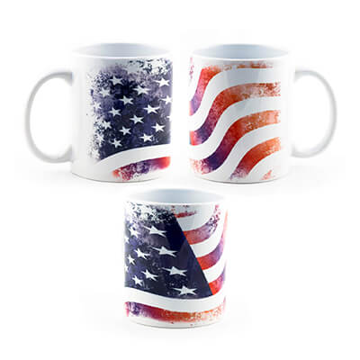 USA Flag Mug