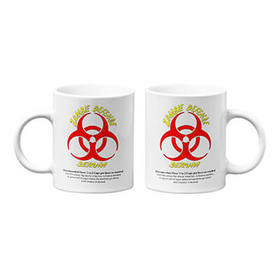 Zombie Defense Serum Mug