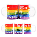 LGBTQ Jesus Love Me Mug