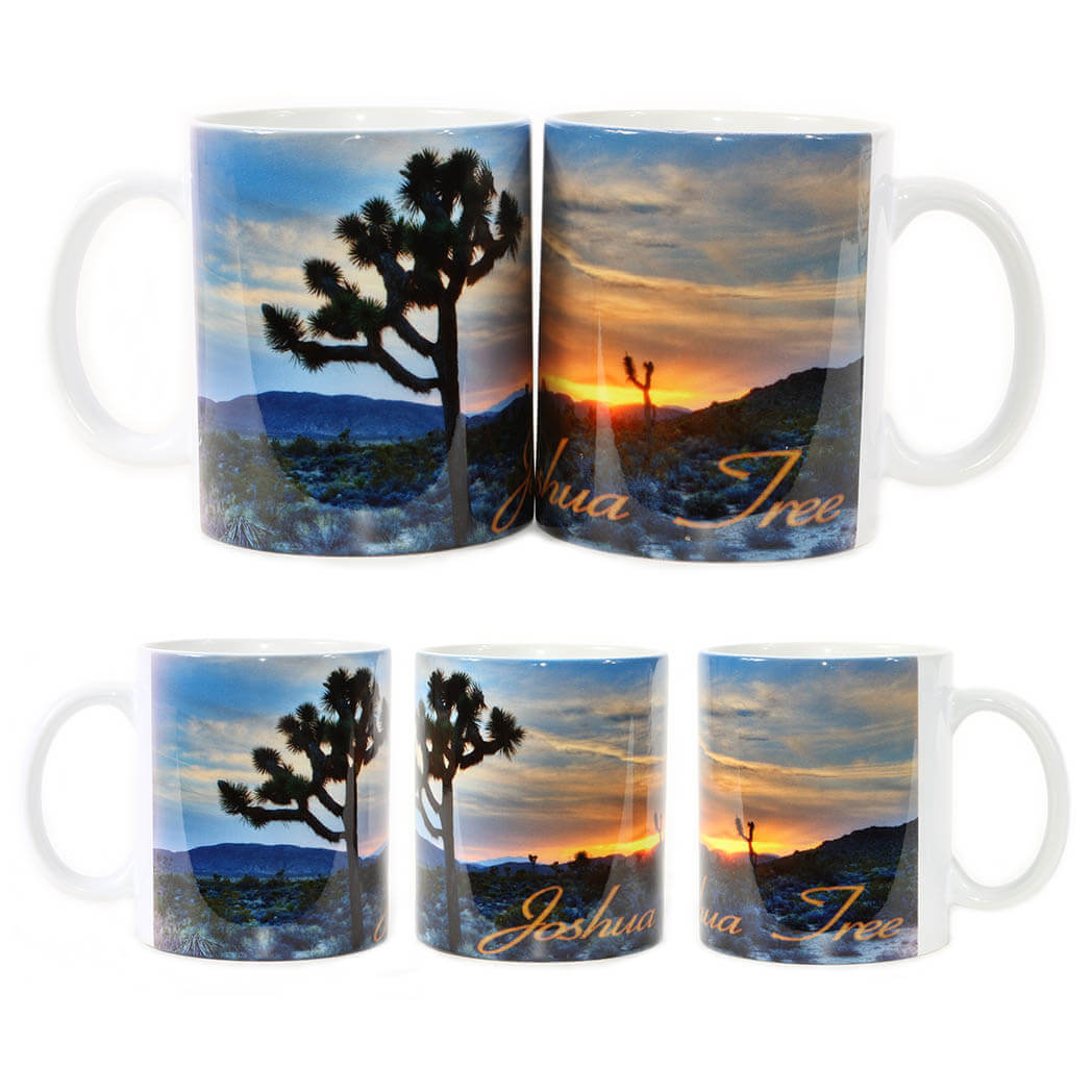 Joshua Tree Orange Sunset Mug