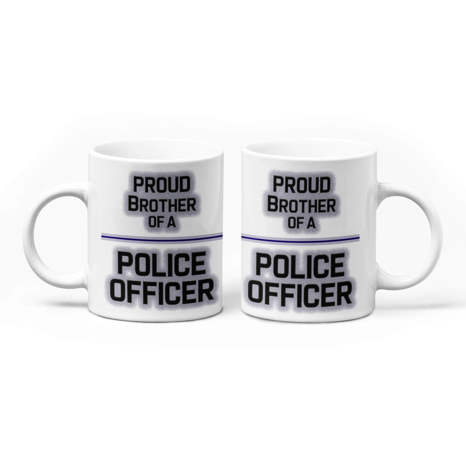 Proud Brother of a Police Officer Mug