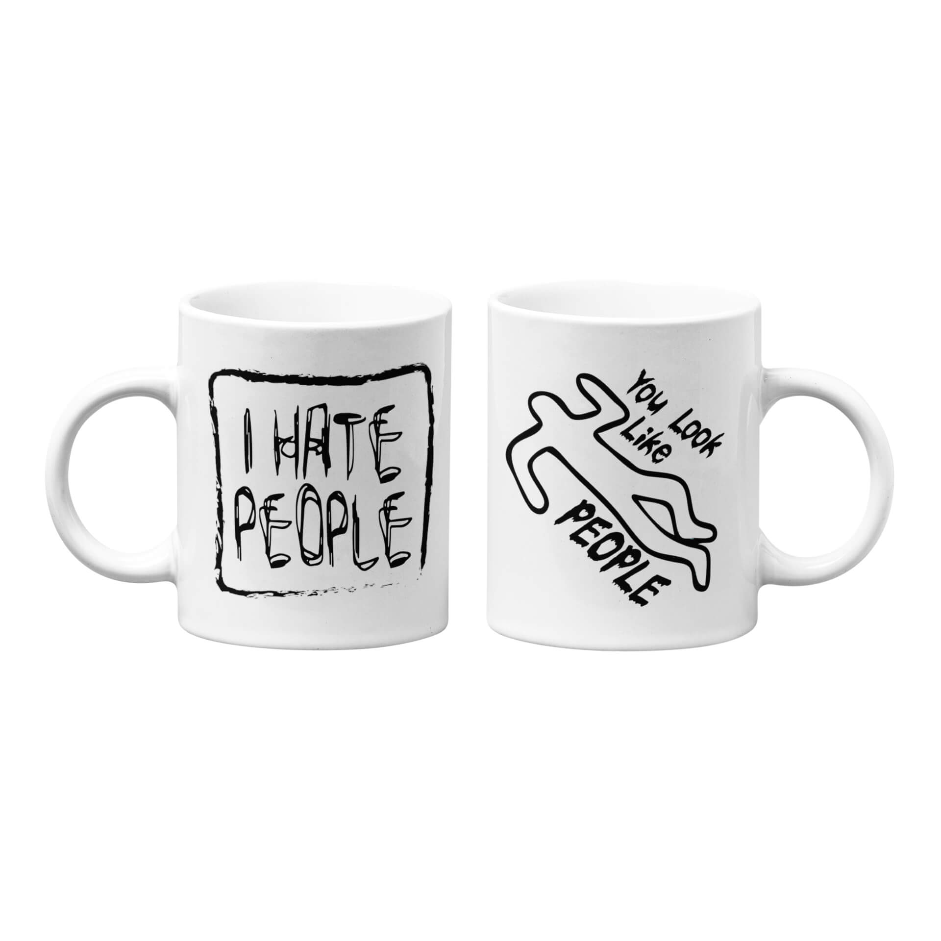 You Look Like People - I Hate People Mug