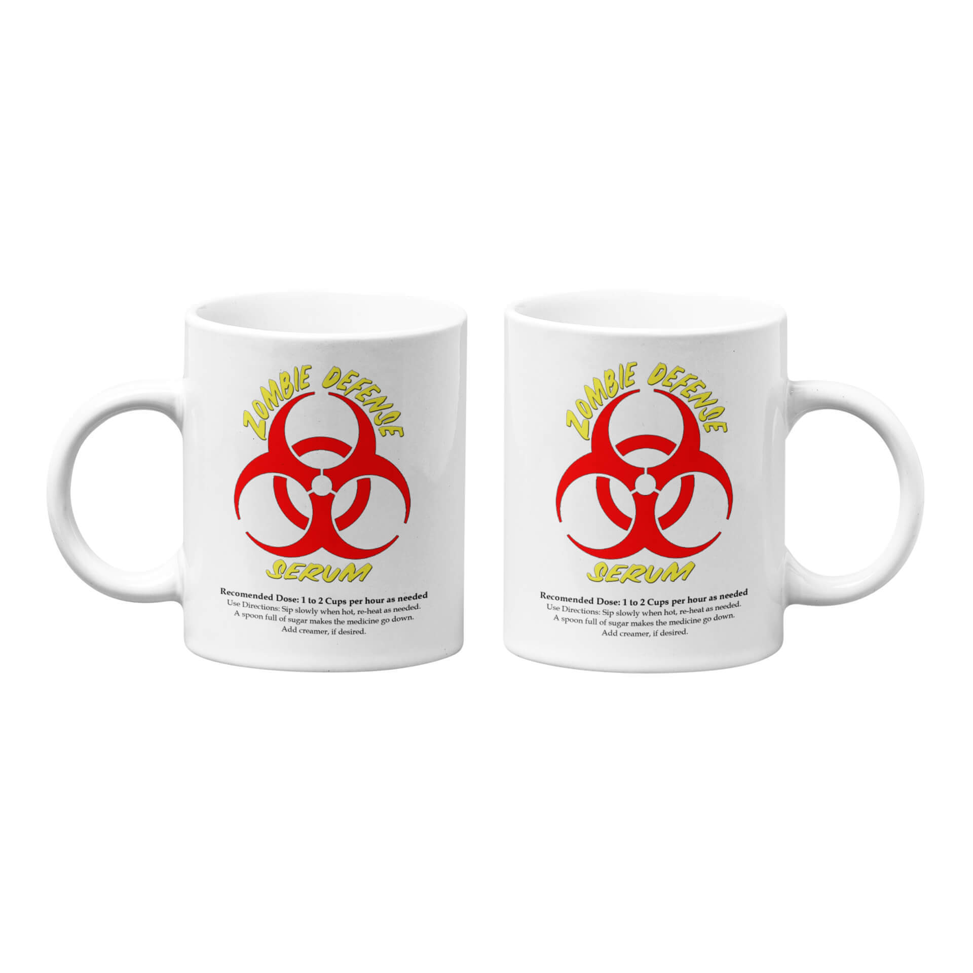 Zombie Defense Serum Mug